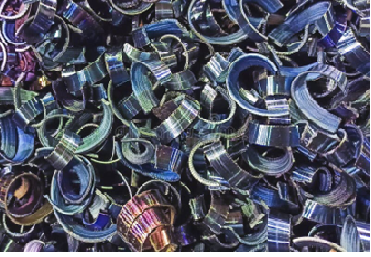 Recoleccion de virutas de metal